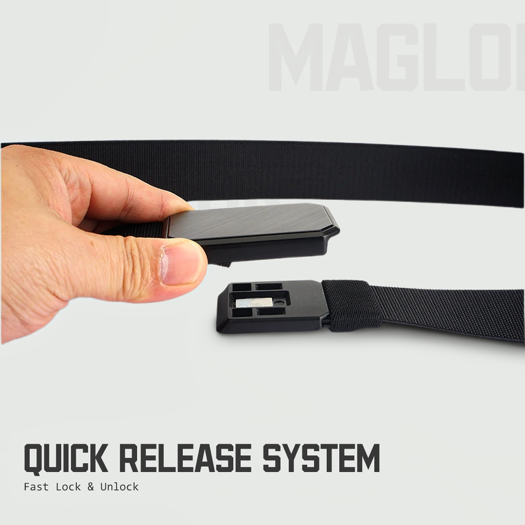 Magnetic Quick Release Tactical Belt